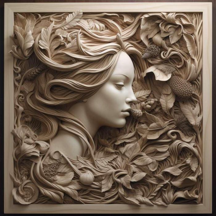 نموذج ثلاثي الأبعاد لآلة CNC 3D Art 